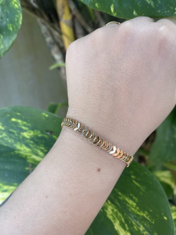 Pulseira Escama de Peixe